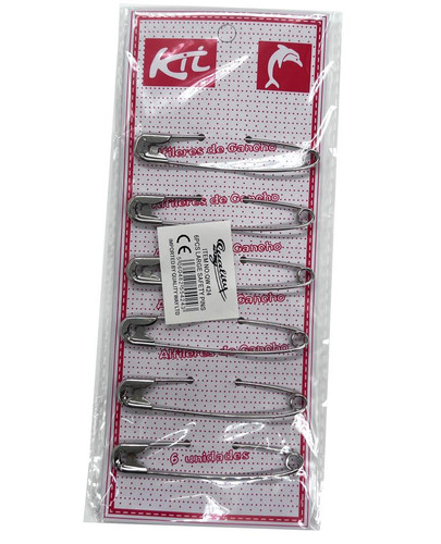Extra large safety - 6, pins