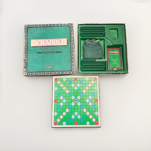 Vintage scrabble deluxe - scrabble,