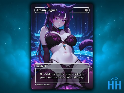 Arcane signet anime waifu - signet,