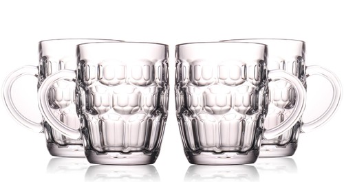 Pint dimpled beer - beer, set