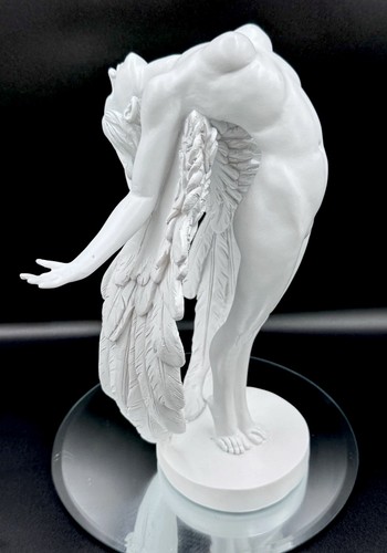 Abstract angel figurine winged - abstract,
