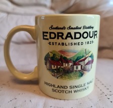 Edradour Highland Single Malt Scotch Whisky Mug Scotland's Smallest Distillery