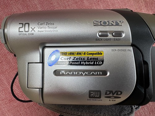 Sony handycam dcr dvd92e - handycam, dcr-dvd92e