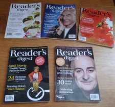 Reader's Digest magazine 5 from 2016 -February, May, August, November & December