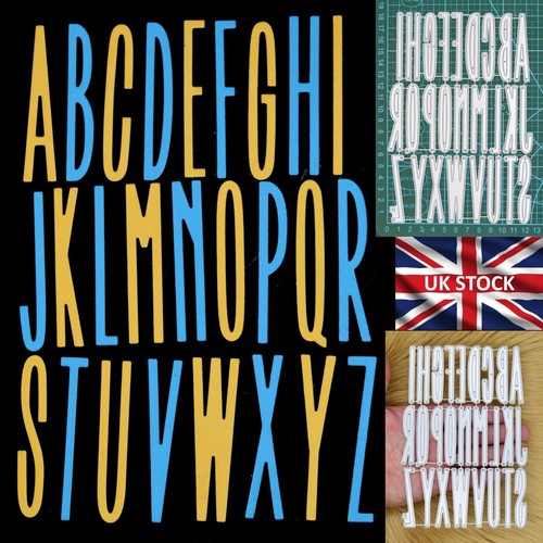 Large tall font - tall, metal