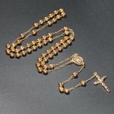 Catholic beads gold silver - catholic,