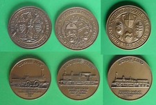 railway medallions copper / bronze ? Furness Lancashire & Yorkshire LYR LBSCR