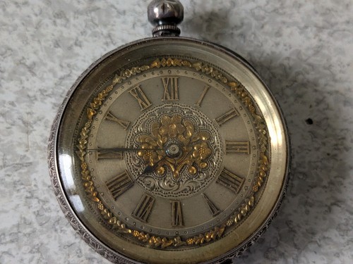 Vintage pocket watch gold - vintage,