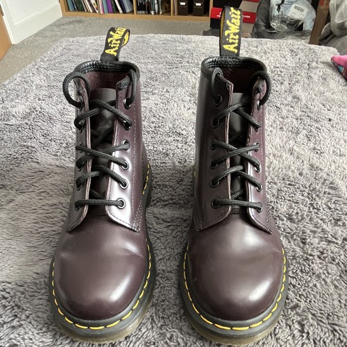 Martens burgundy leather - dr.,