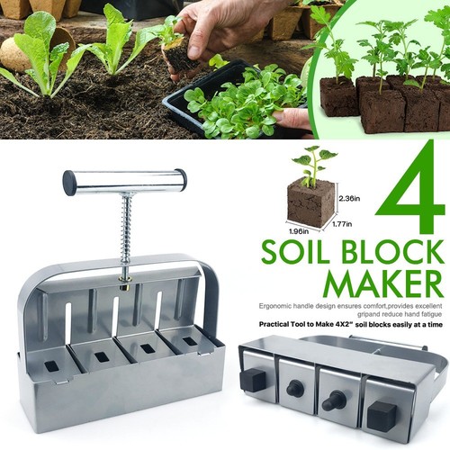 Manual soil block - manual, inch