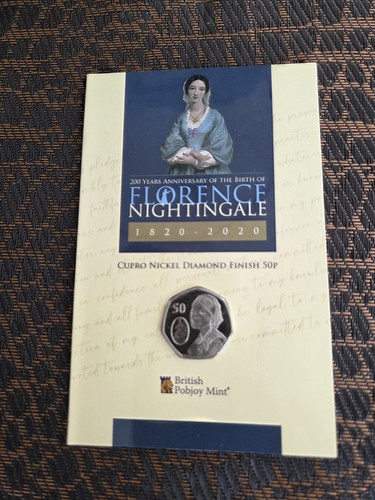 2020 50p florence nightingale - 50p,