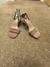 New Next Blush Pink Velvet