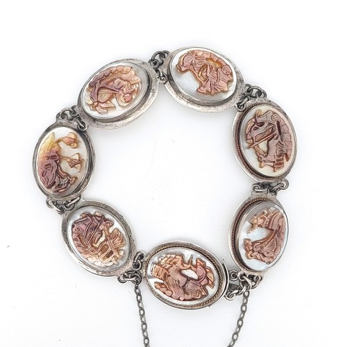 Vintage silver mother pearl - vintage,