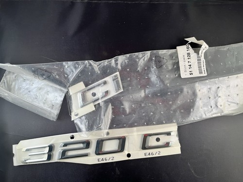 Genuine new bmw badge emblem - new,