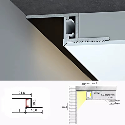 Led aluminum profile - profile, living