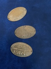 classic car radiator workplates. Edwin Bowman ( LINCS) Ltd