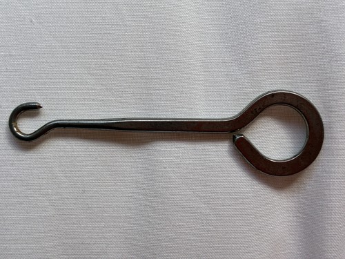 Vintage boot hook - , button
