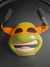 Michelangelo Teenage Mutant Ninja Turtles Costume Face Mask Viacom 2013 Cosplay 