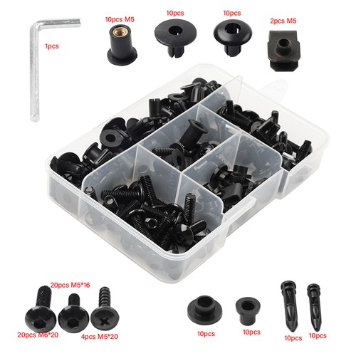 Screws fairing bolts kit - screws,