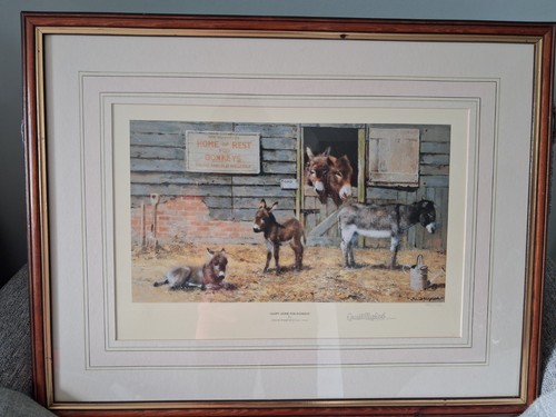 Framed print david - david, shepherd