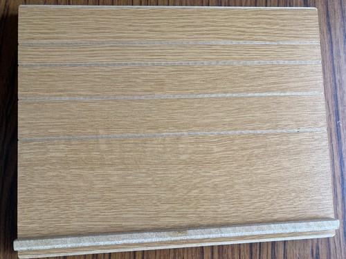 Crafty wooden card - wooden, creaser