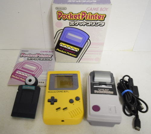 Nintendo game boy bros - game, yellow