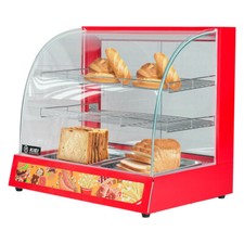 Commercial Food Warmer Display Cabinet Countertop Showcase for Pizza Pie Chicken
