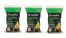 3 x Homefire Premium Hardwood Kiln Dried Logs 18Kg