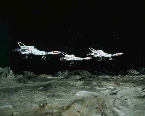Ufo three interceptors above - ufo,
