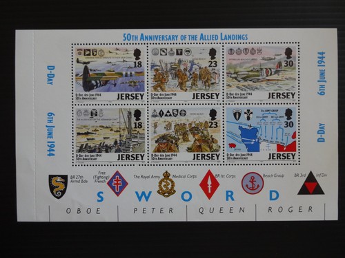 Jersey mint stamps 1990 - mint,