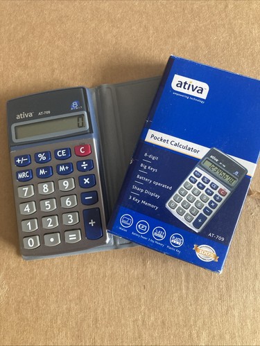 Small pocket calculator - pocket,