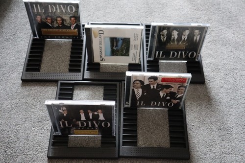 Plastic dvd storage rack - dvd,