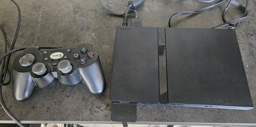 Playstation slim black - playstation, 2