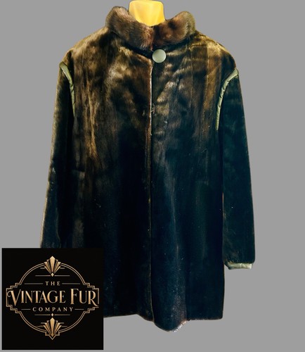 Vintage 1980s mink - fur, coat