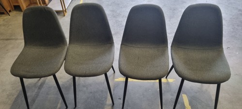 Set upholstered grey - set,