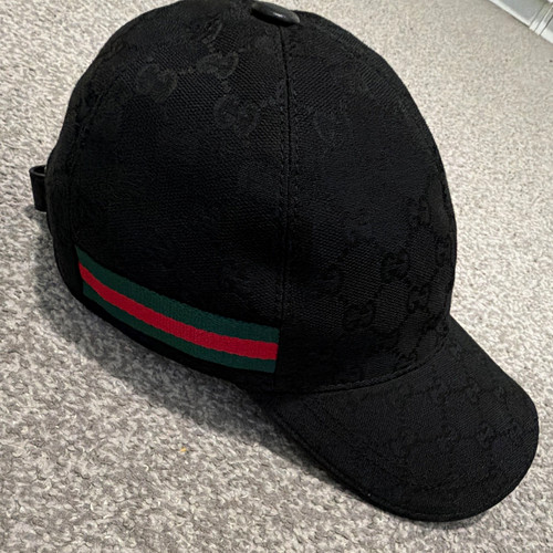 Gucci black monogram web - gucci,