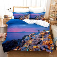 3D Seaside City Landscape