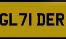 GL71DER Private Number Plate
