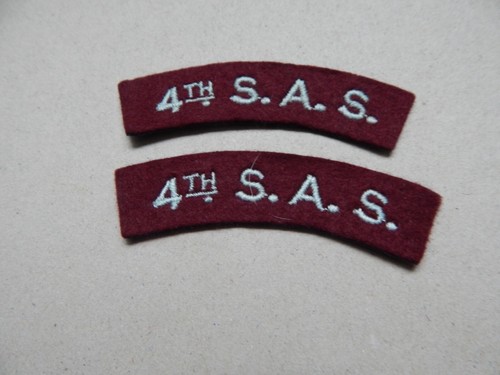 British 4th sas - sas, regiment