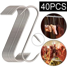 20Pcs Stainless Steel S Hooks