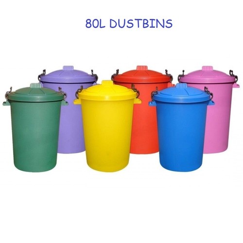 Coloured bin 85l litre - coloured,