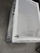 Petsfit Portable Folding Dog Crate, Adjustable Fabric Sleeve, Breathable Mesh,