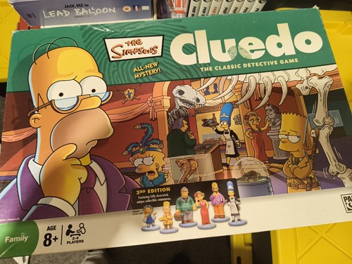 The simpsons cluedo board game - simpsons,
