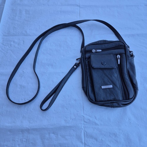 Lorenz black leather - lorenz, crossbody