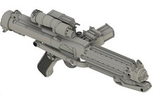 E-11 Stormtrooper Blaster 3D