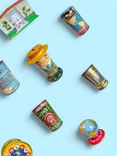Vintage Tin Plate Money Boxes