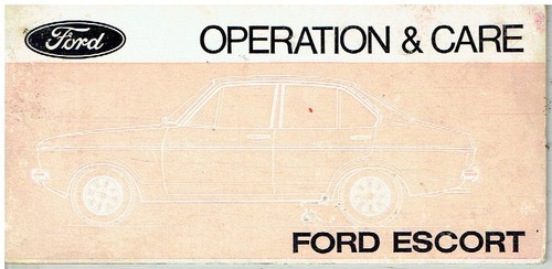 Ford escort mk2 3 1 - escort, 1.3