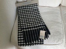 Large Black and White Check