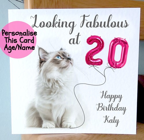 Personalised rag doll cat - personalised,