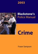 Crime 2003 (Blackstone's